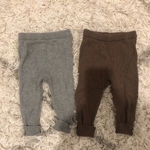 Zara ribbed leggings